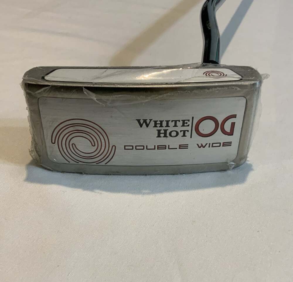 Odyssey White Hot OG Double Wide 34 Inches Brand New Putter Free Shipping - Picture 1 of 6